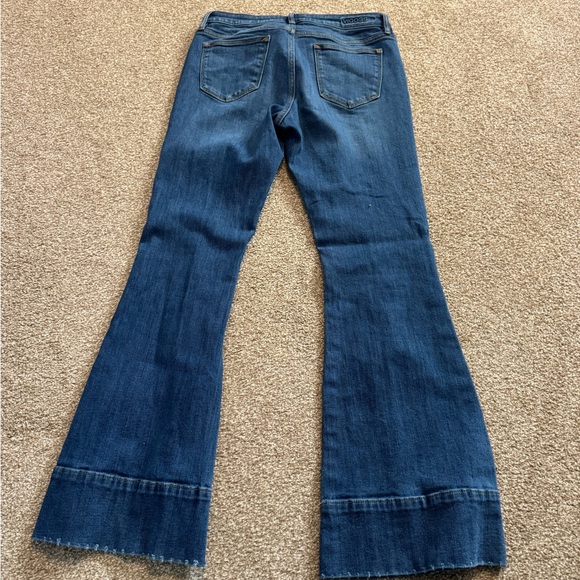 Vigoss Dark Blue Flare Jeans - Picture 6 of 8
